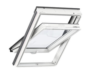 Zdjęcie: Okno GLU 0051B drewniano-poliuretanowe otwierane od dołu, 78x98 cm VELUX