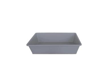 Zdjęcie: Kuweta dla kota 40x30x10 cm szara ZOLUX
