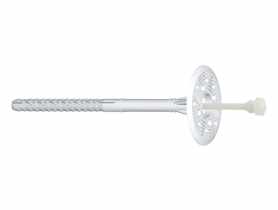 Kołek styropianowy łącznik wbijany z trzpieniem stalowym LFN 10x160 mm  - 200 szt. WKRĘT-MET