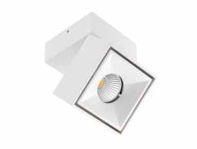 Oprawa LED Bianco 8 W kwadratowa biała neutralny biały GTV