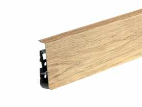 Listwa przypodłogowa PVC Hi Line Prestige 2,2x7,5 cm 2,50 m Dąb Pinia Jasna Mat CEZAR
