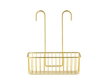 Zdjęcie: Koszyk prysznicowy Niagara złoty BISK