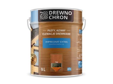 Zdjęcie: Impregnat do drewna Extra tik 9 L DREWNOCHRON