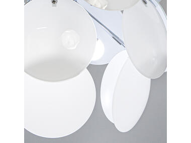 Zdjęcie: Lampa wisząca Clio 6736/3 8C WHITE GL ELEM