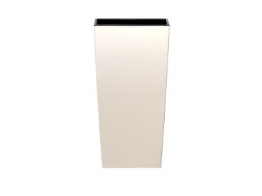 Zdjęcie: Doniczka Urbi Square krem 26,5 cm PROPERPLAST