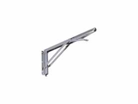 Wspornik składany 300x145 mm chromowany DMX