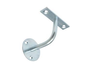 Zdjęcie: Uchwyt poręczy przykręcany 60x70x10 mm ocynk biały METRO