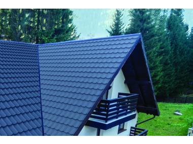 Zdjęcie: Blachodachówka Gryf 350/25 purlak 9005 BLACHY PRUSZYŃSKI