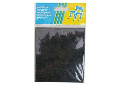 Zdjęcie: Filc 100x120 cm czarny prostokąt PUCUŚ
