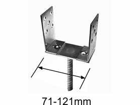 Podstawa do betanu regulowana 121 mm VIMAR