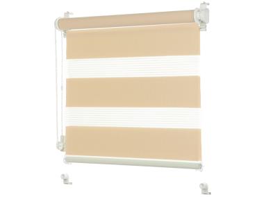 Zdjęcie: Roleta 105x140 cm Zebra II beż DECODESIGN