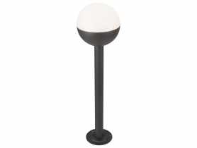 Lampa zewnętrzna stojąca Ulsa wys 80 cm E27 czarna POLUX