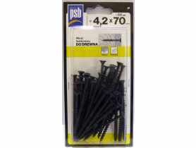 Wkręt fosfatowany do drewna 4,2x70 mm - 50 szt. SILA