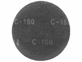 Siatka ścierna na rzep, 225 mm, K180, do szlifierki 59G260, 10 sztuk GRAPHITE