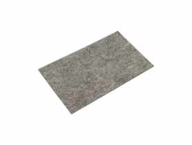 Podkładka filcowa samoprzylepna szara 100x165 mm METRO