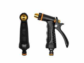 Pistolet zraszający regulowany Profi - metalowy Black Line BRADAS