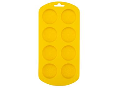 Zdjęcie: Forma do lodu silikonowa cytrusy 24x12 cm żółta ALTOMDESIGN