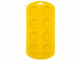 Forma do lodu silikonowa cytrusy 24x12 cm żółta ALTOMDESIGN