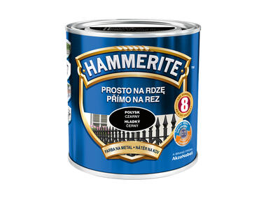 Zdjęcie: Farba do metalu 0,7 L czarny połysk HAMMERITE