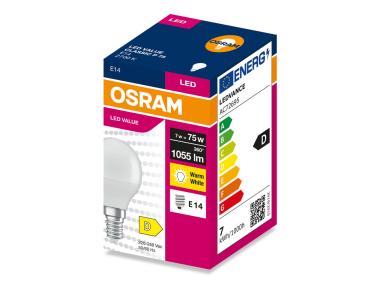 Zdjęcie: Lampa LED Value Classic P 75 7 W 2700K E14 OSRAM