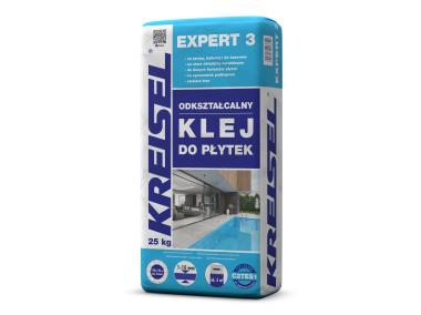 Zdjęcie: Klej do płytek Expert3 Odkształcalny 25 kg KREISEL