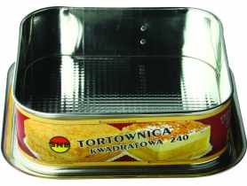 Tortownica 24 cm kwadratowa MONDEX