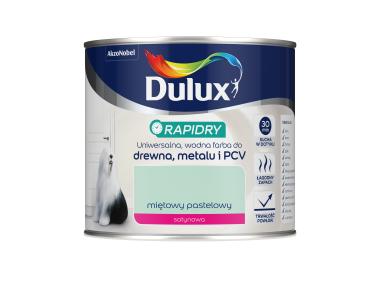 Zdjęcie: Farba do drewna, metalu i PCV Rapidry 0,4 L miętowy pastelowy DULUX