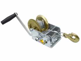 Wciągarka linowa z hamulcem zapadkowym 0.9 t, lina 10 m TOPEX