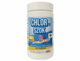 Chlor do basenu Chlortix Szok 1 kg granulat CAMP TIME