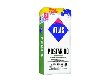 Zdjęcie: Posadzka cementowa Postar 80 - 25 kg ATLAS