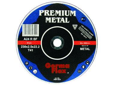 Zdjęcie: Tarcza płaska do cięcia metalu Premium A24R  T41 230x2,5x22,2 mm PRW 13933 GLK
