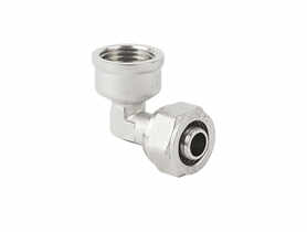 Kolano 90 PEX/GW 16x1/2 HYDROLAND