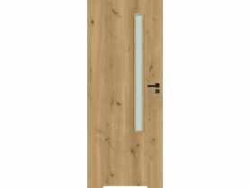 Drzwi wewnętrzne Notus dąb górski 70 cm lewe z podcięciem WINDOOR