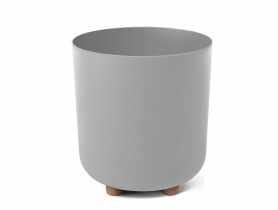 Donica Sofia 24 cm szara LAMELA PLASTIC