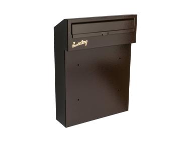 Zdjęcie: Skrzynka na listy W3 dwustronna złoty brąz METRO