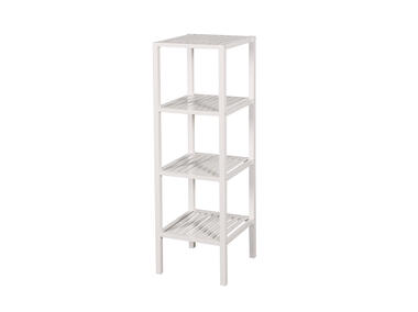 Zdjęcie: Regał drewniany Spot-2 35x35x110 cm biały 4-półki TS INTERIOR