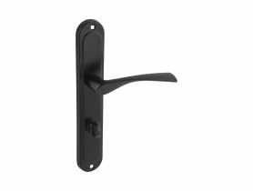 Klamka 72 WC czarna MEVA