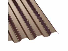 Płyta falista z poliwęglanu dymiona 2500x900 mm GUTTA