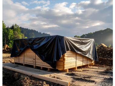 Zdjęcie: Folia ochronna strong 4x5 m 900 g STALCO