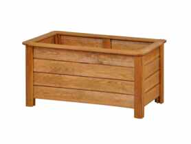 Donica Trento prostokątna 80x40x40 cm złoty dąb SOBEX