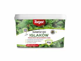 Nawóz granulowany do iglaków przeciw brązowieniu igieł 4 kg  TARGET