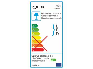 Zdjęcie: Oprawki ruchome LED Olin stal 3in1 okragle białe 3pak POLUX