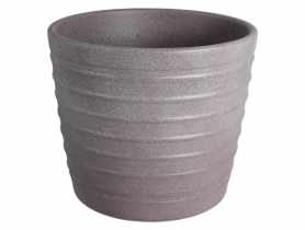 Osłonka doniczkowa 819 - 13 cm fiolet struktura CERMAX