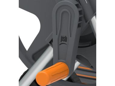 Zdjęcie: Wózek z wężem ogrodowym 1/2" 30 m PSB