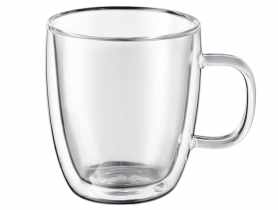 Komplet 2 kubków szklanek termicznych Mia 250 ml AMBITION