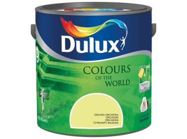 Zdjęcie: Farba do wnętrz Kolory Świata 2,5 L zielona orchidea DULUX