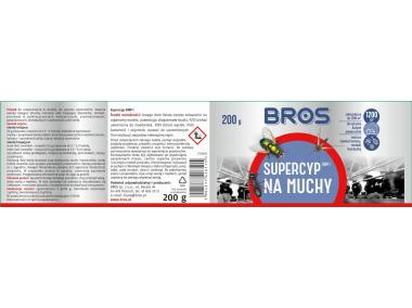 Zdjęcie: Preparat do oprysku na muchy Supercyp 6WP 200 g BROS