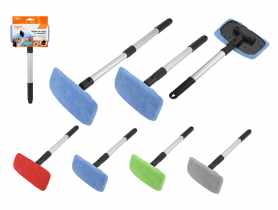 Myjka do szyb z mikrofibrą, teleskop 38-52 cm, prostokąt SIMPLE SOLUTIONS