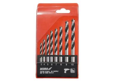 Zdjęcie: Zestaw wierteł do drewna 8 szt. DEDRA