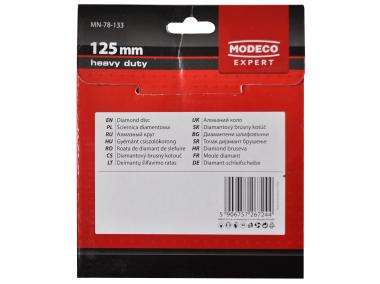 Zdjęcie: Ściernica diamentowa segmentowa 125 mm MODECO EXPERT